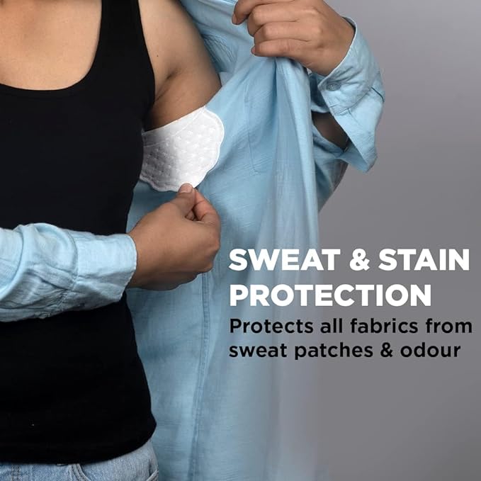 Pee Safe Sweat Pads For Underarms Women 14 Pads-foldable