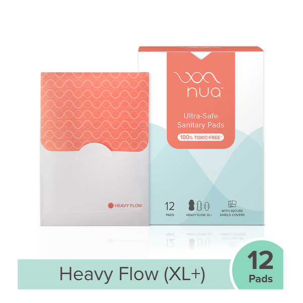 Nua Ultra Safe Sanitary Pads - Pack of 12