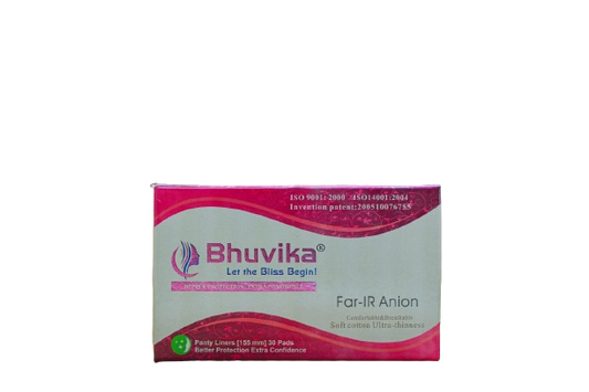 Bhuvika Anion Panty Liners-155mm (30 Pads)