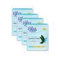 Bliss Natural Organic Ultra Thin Pad-28 pads-Pack of 4