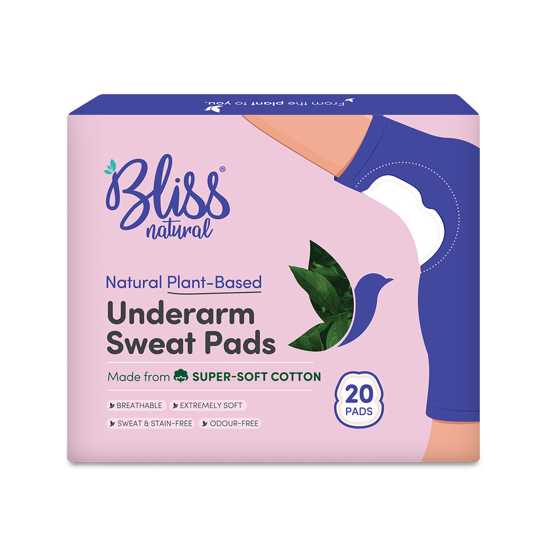 Bliss Natural Ultra Soft  Disposable Underarm Sweat Pads