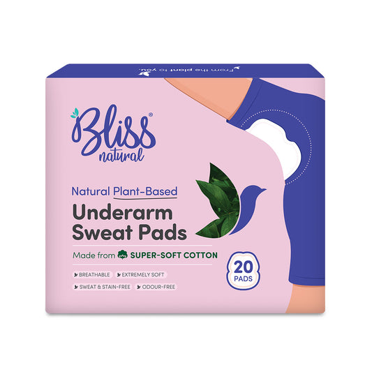 Bliss Natural Ultra Soft  Disposable Underarm Sweat Pads