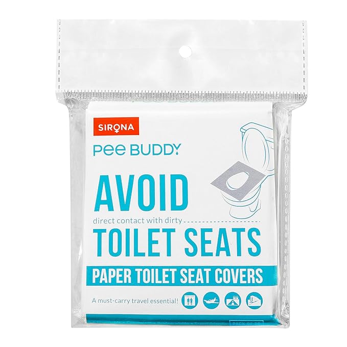 Pee Buddy Disposable Toilet Seat Covers - 20 Sheets