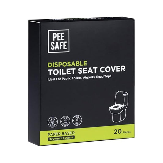 Pee Safe Disposable Toilet Seat Covers- Pack of 20