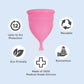 Pee Safe Reusable Menstrual Cup for Women