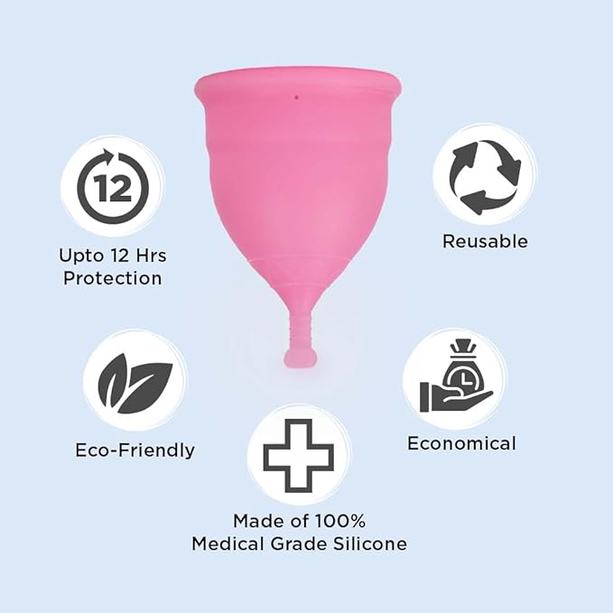 Pee Safe Reusable Menstrual Cup for Women