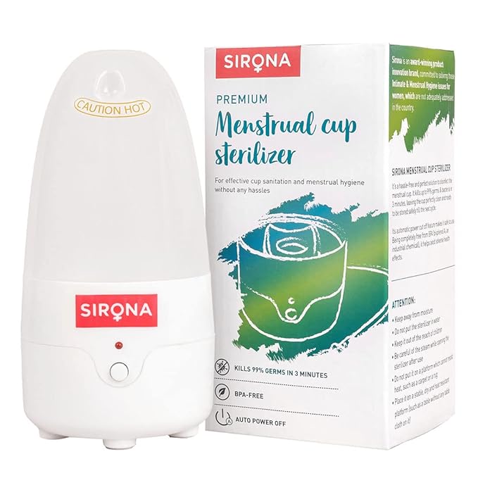 Sirona Menstrual Cup Sterilizer (electric)