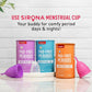 Sirona Reusable Menstrual Cup with Pouch