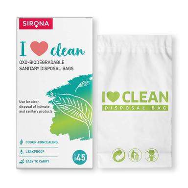 Sirona Sanitary Disposal Bags - Pack of 45